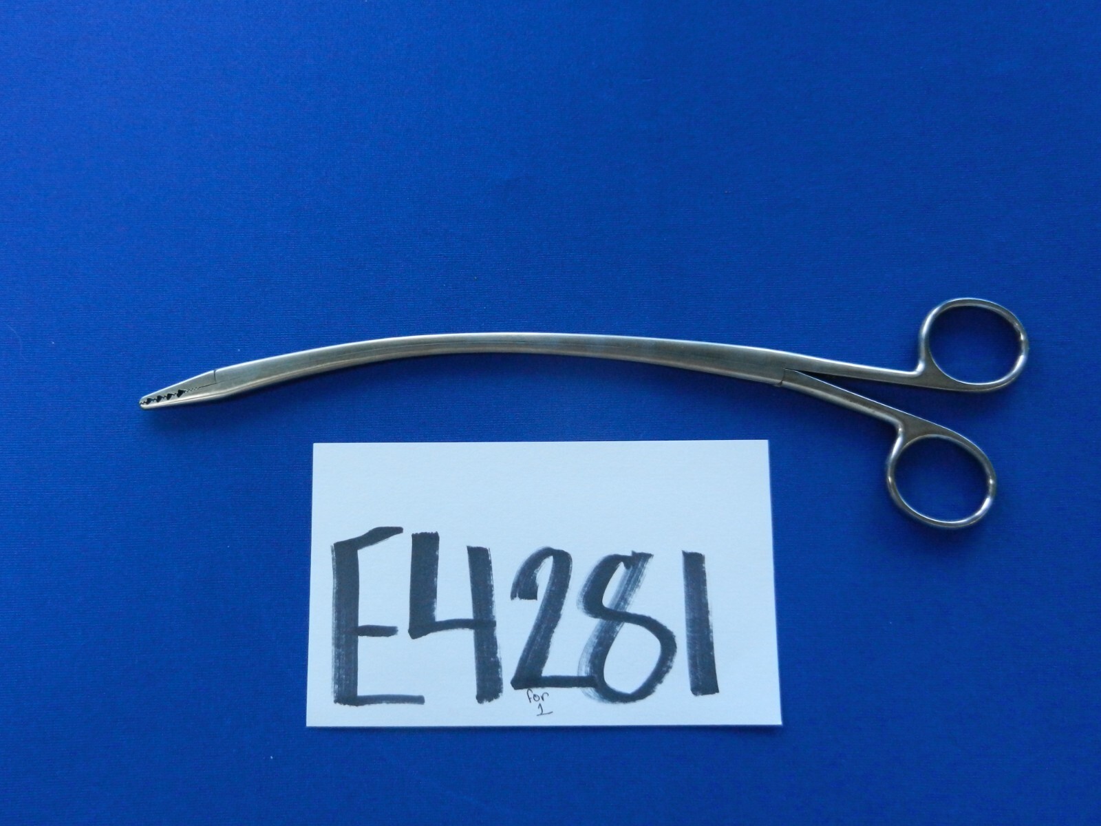E4281 Scanlan 4004-185 Stern Chest Tube Passer 24.8cm Overall Length