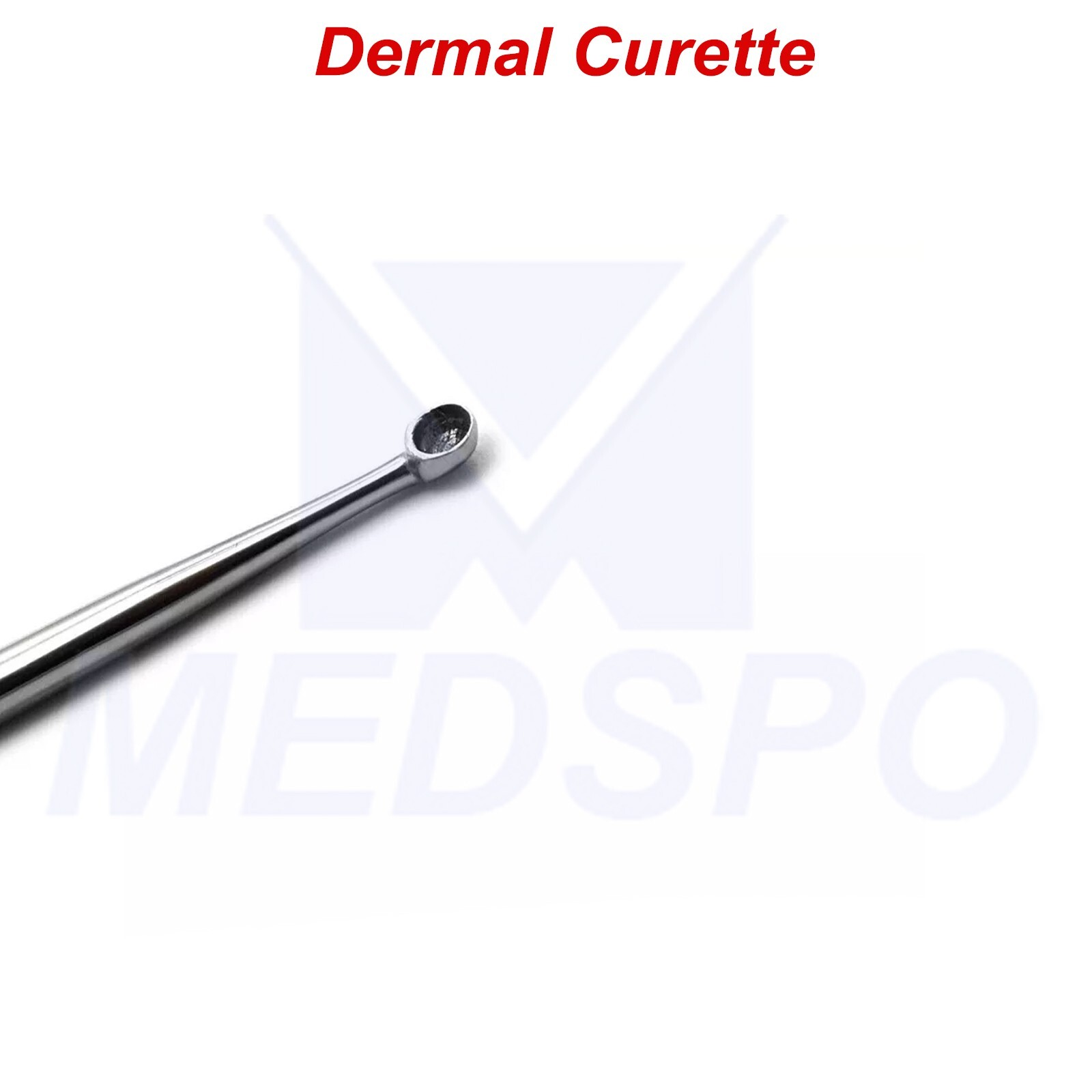 Dermal Curette Single End Scraper Surgical Dermatology Instruments NEW