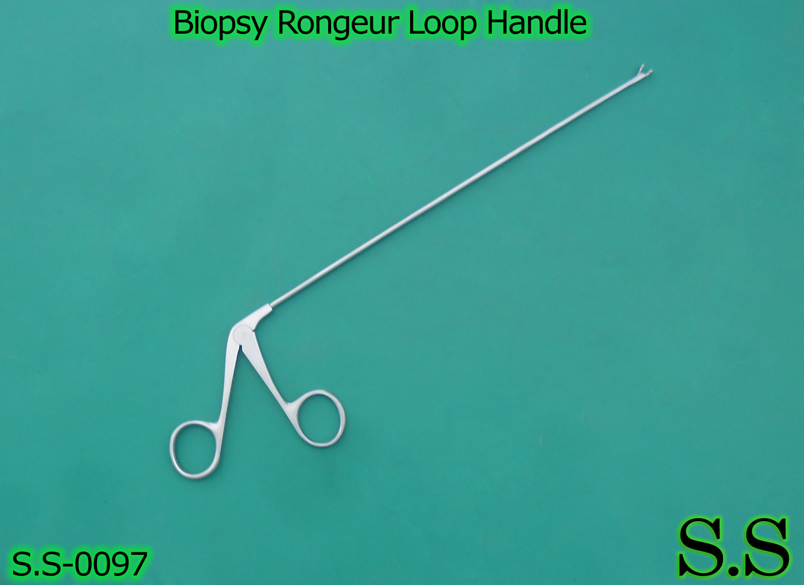 Biopsy Rongeur Loop Handle Surgical Instruments, S.S-0097