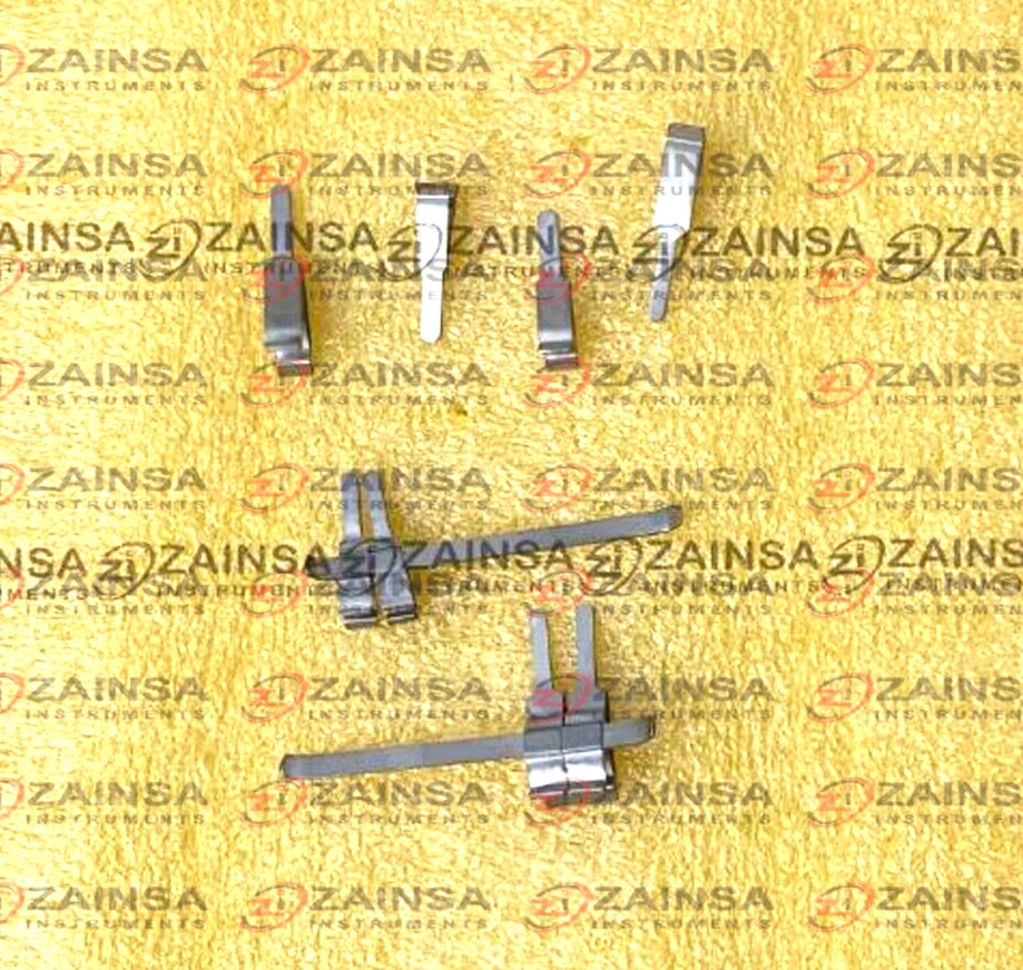 Acland Micro Surgery Vessels Clamps 6 PCs Set For Plastic Surgery & Neurosurgery