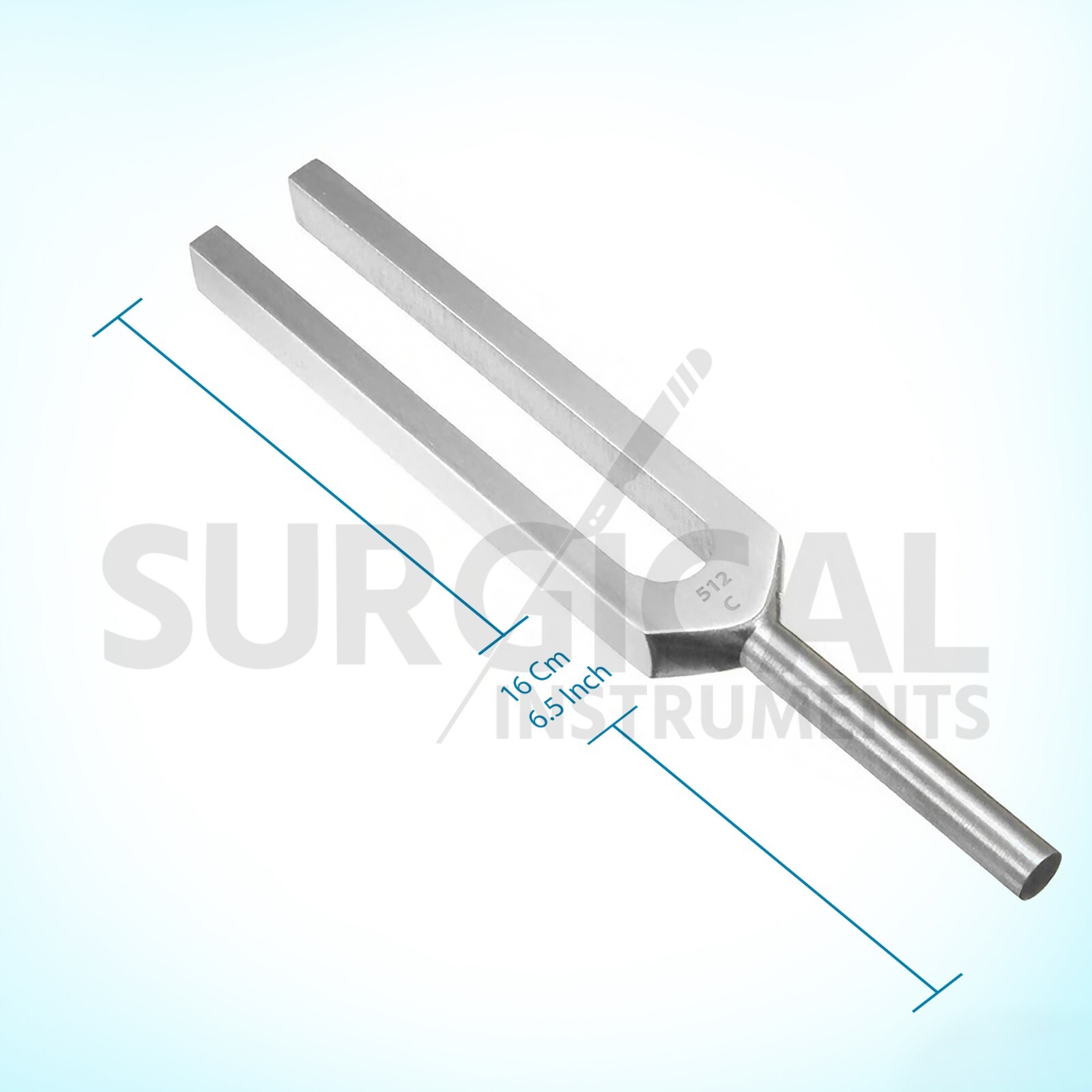 Tuning Fork C 512 Surgical Medical Instruments Aluminum Alloy High Quality