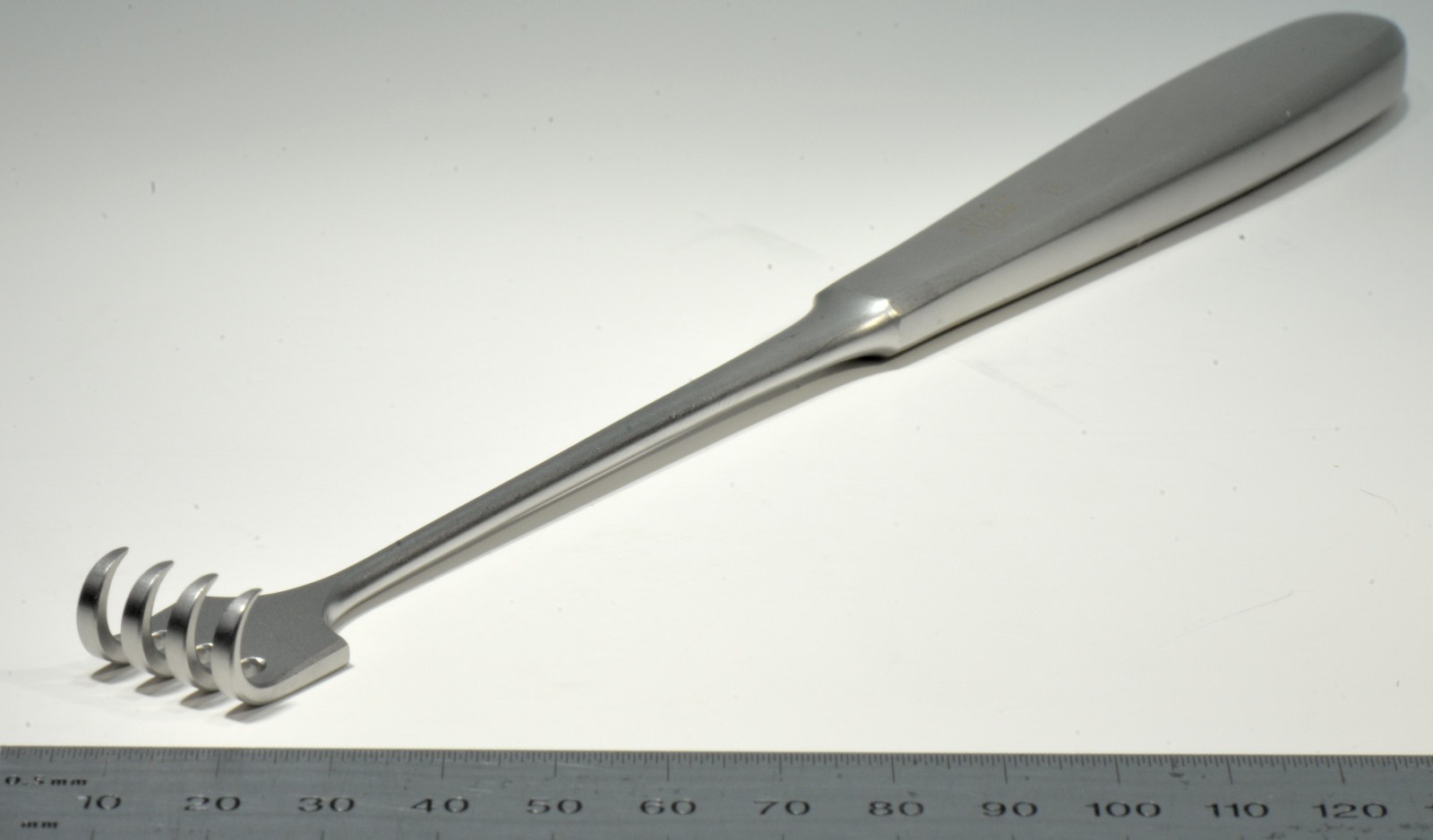Aesculap #BT224R Volkmann Retractor 4 Sharp Prongs 8⅞” Surgical Stainless Steel