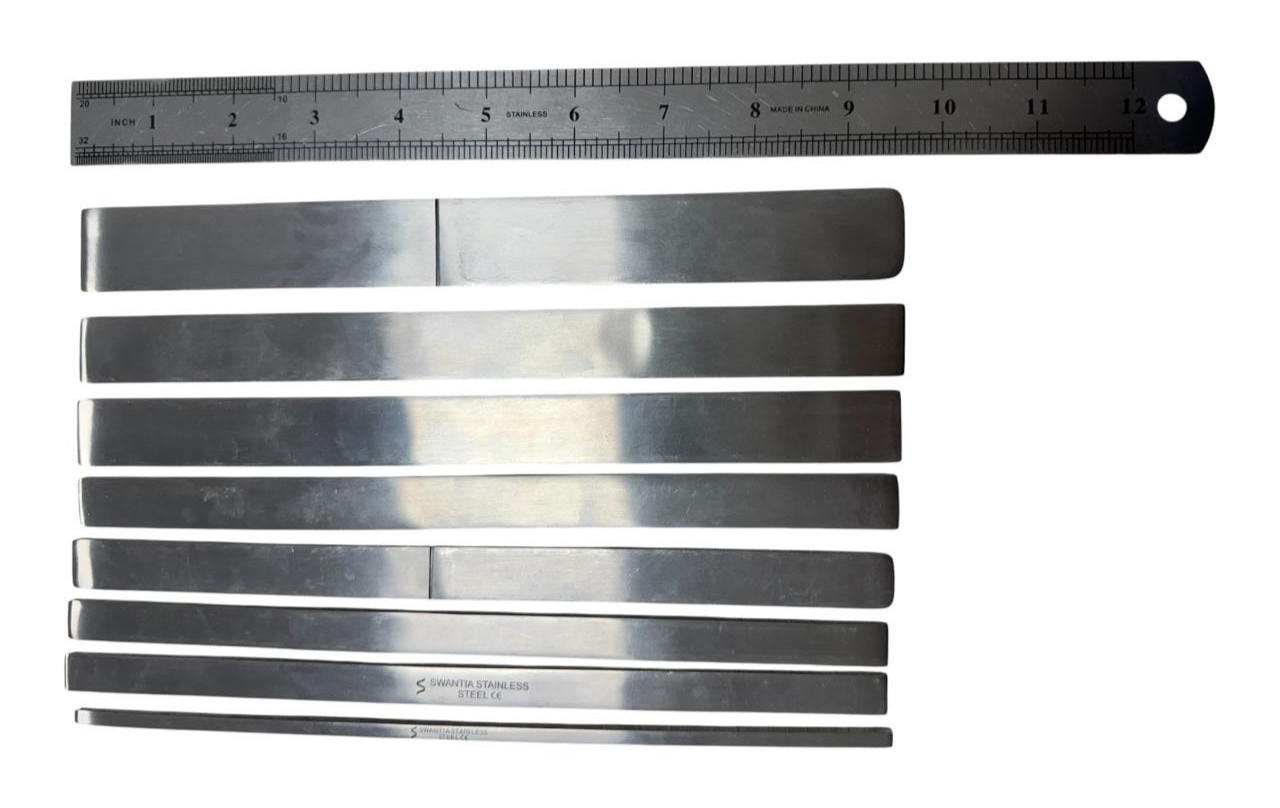 Set of 8 Straight Osteotomes – Different Sizes – High Quality Stainless Steel