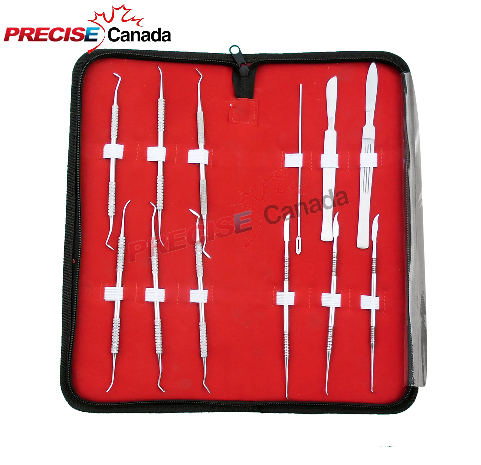 DENTAL LABORATORY TECHNICIANS KIT SURGICAL DENTAL INSTRUMENTS, DS-609
