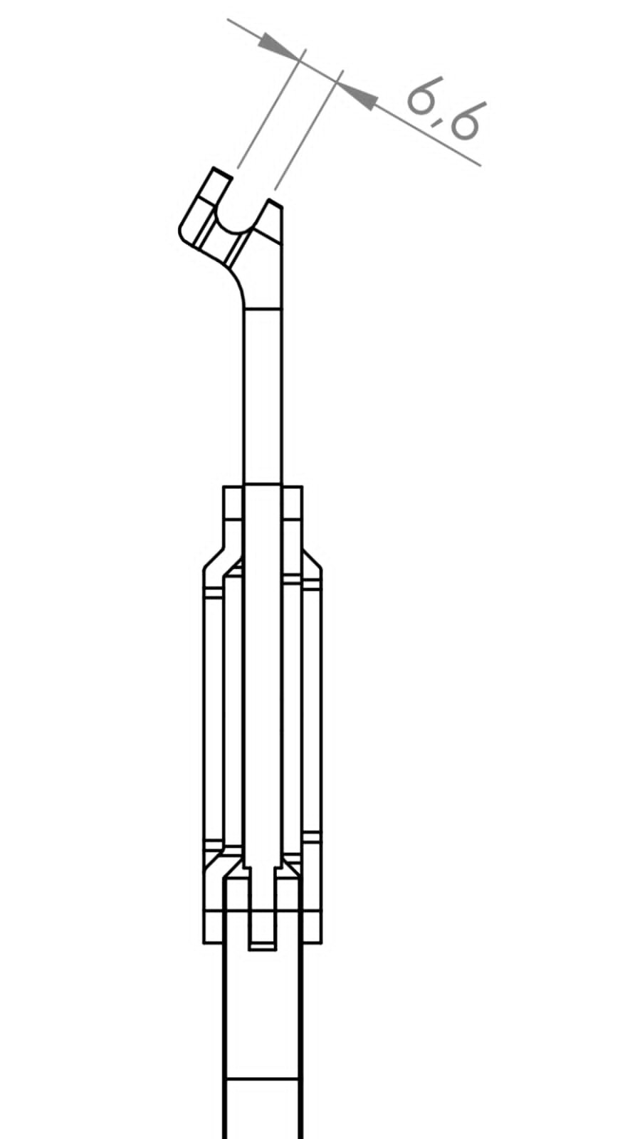 2 parallels Rod Distractor Spine Orthopedic Surgical Instruments P.I-101