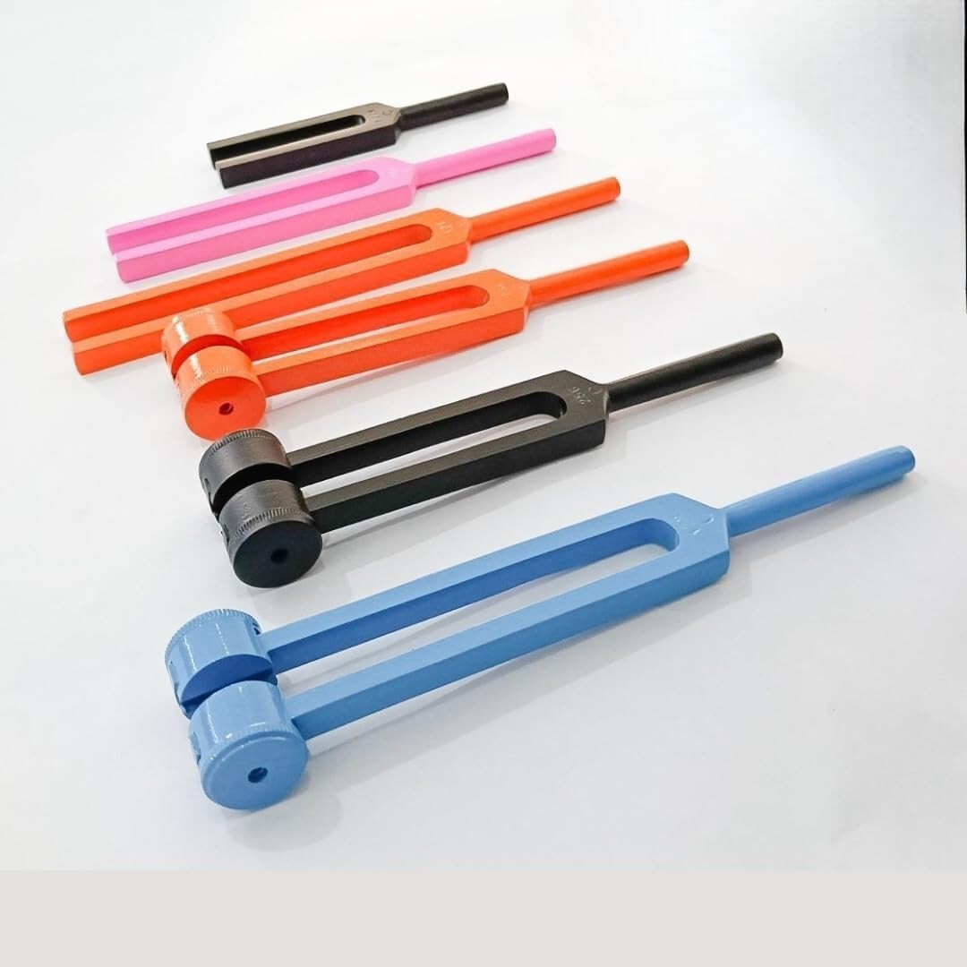 6PC Tuning Fork Set – Aluminum Alloy Medical ENT Diagnostic Kit