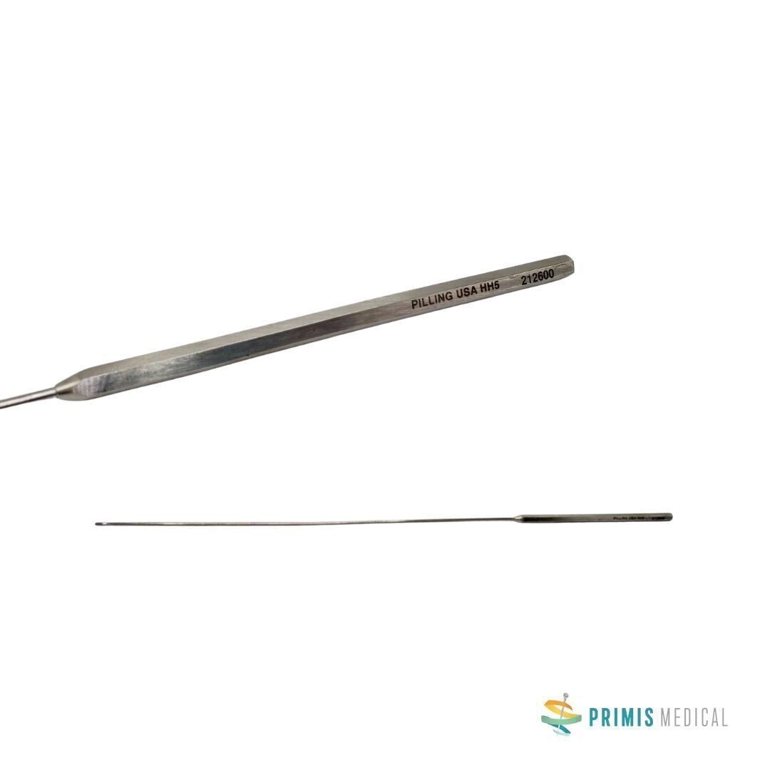Pilling 212600 Emmett Uterine Probe Sterling Silver 11″