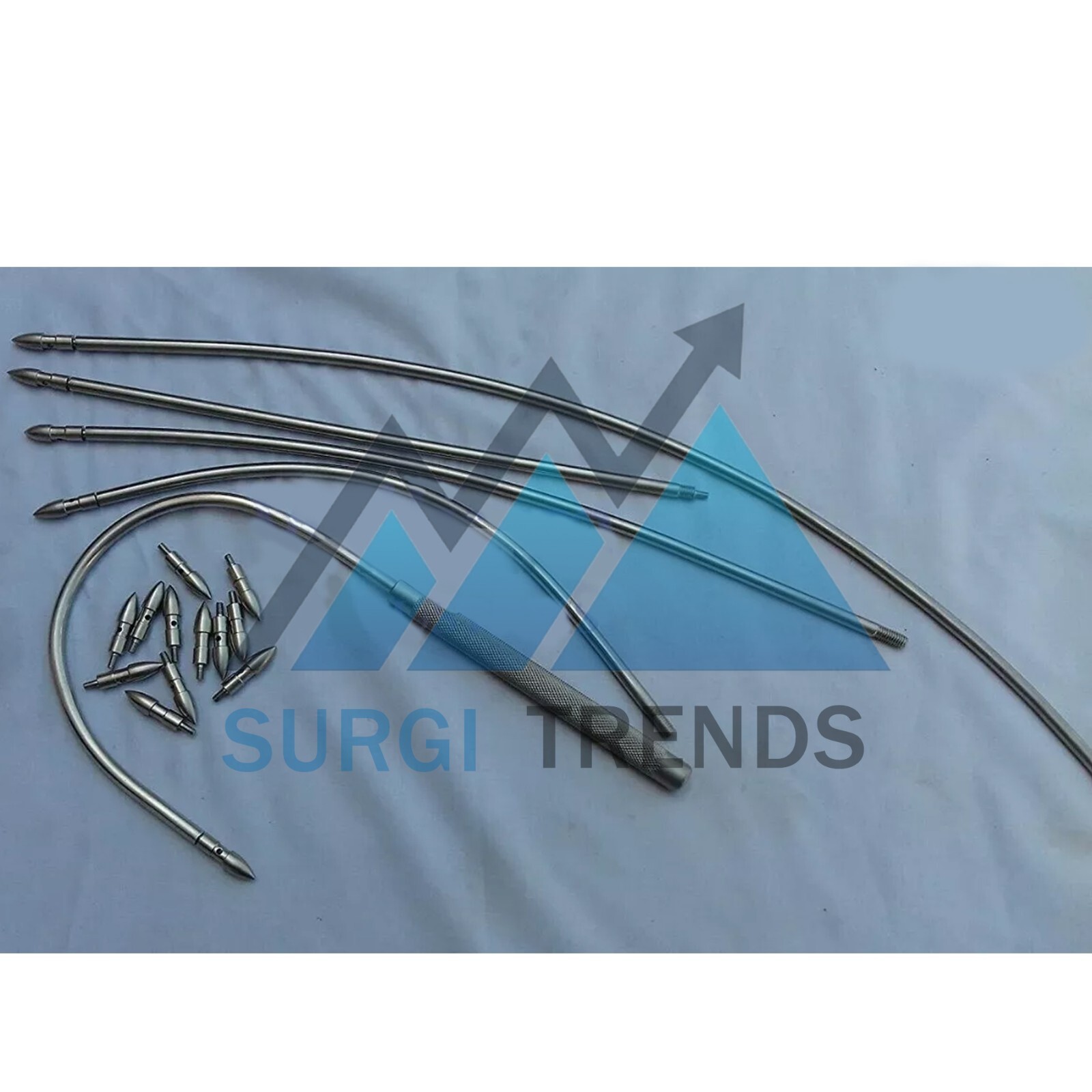 Vascular Set Fistula Tunneler Set of 17 PCS Surgical Instruments