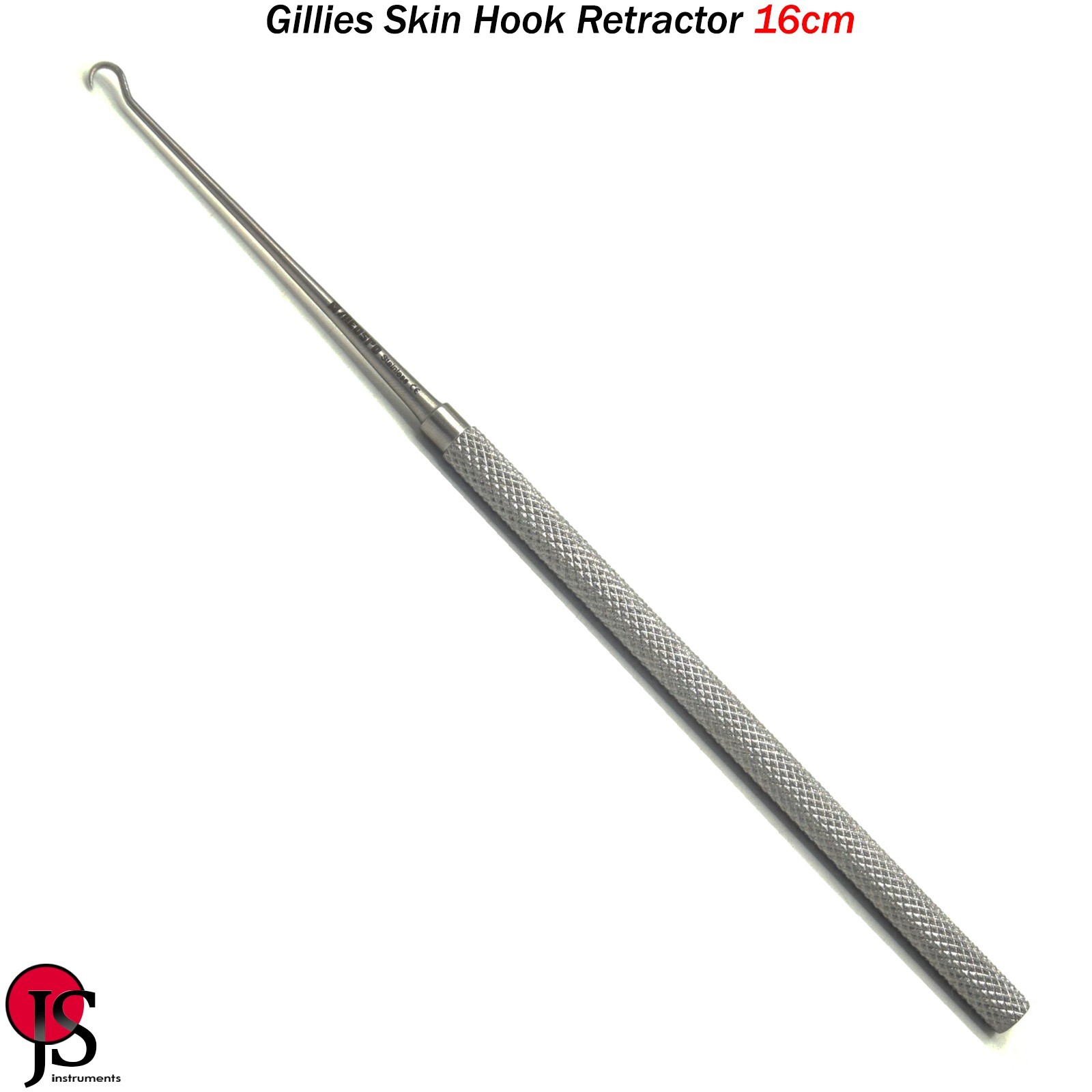 Gillies Skin Hook Sharp Soft Tissues Retracting Holding Grasping Dermatology