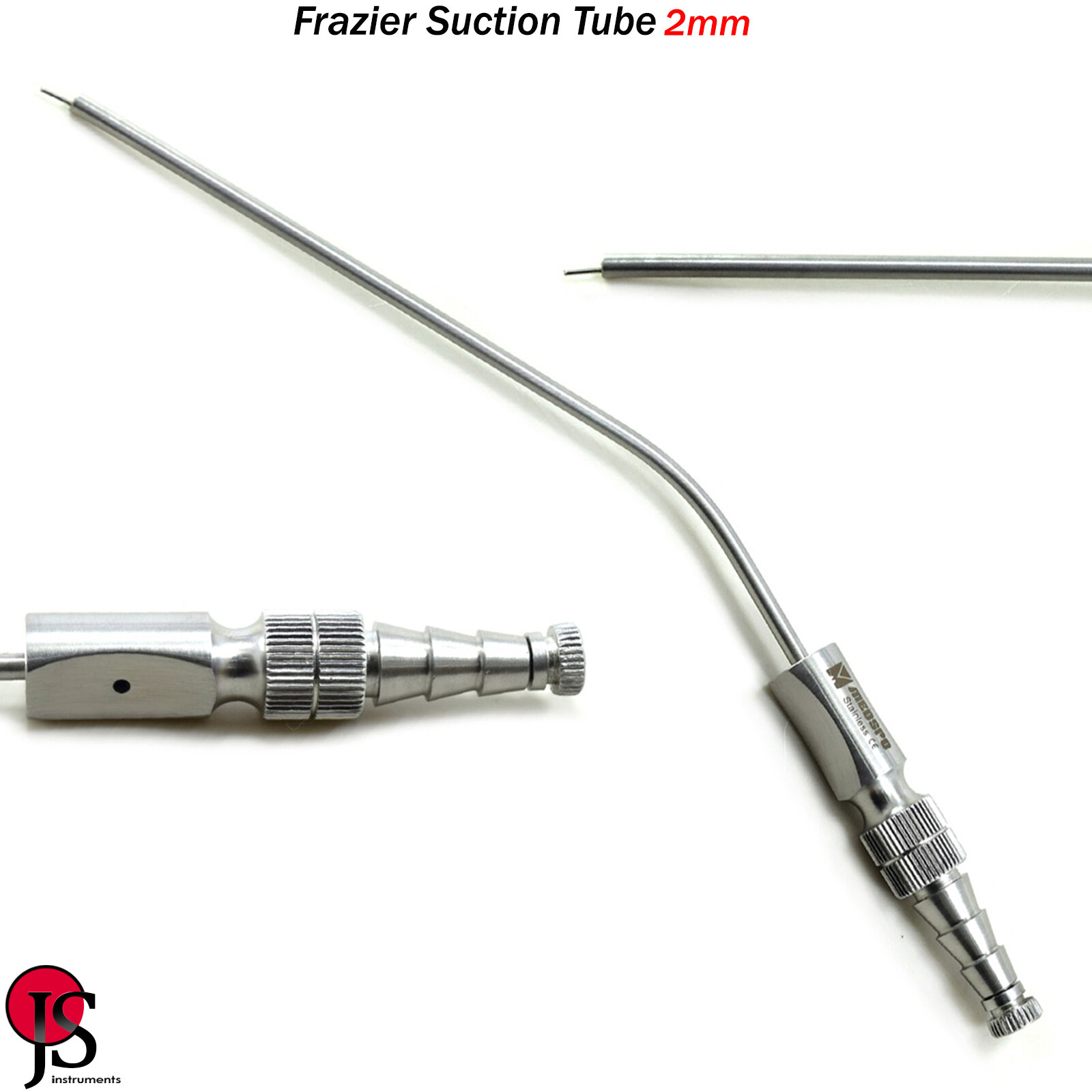 ENT Diagnostic Instruments Frazier Suction Tube Nasal Aspirator Dental Surgical