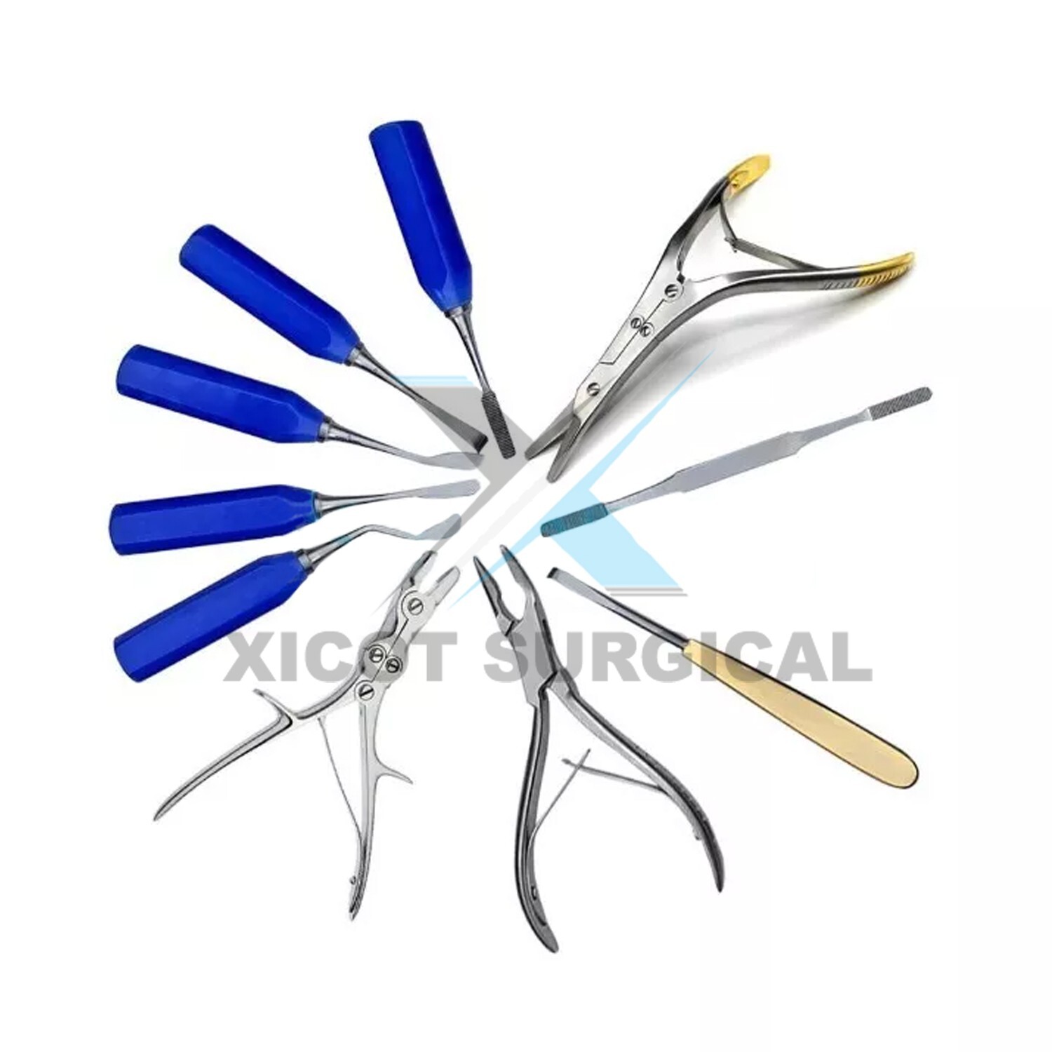 Premium 15-Piece Preservation Rhinoplasty Set – Professional Nasal Surgery Kit