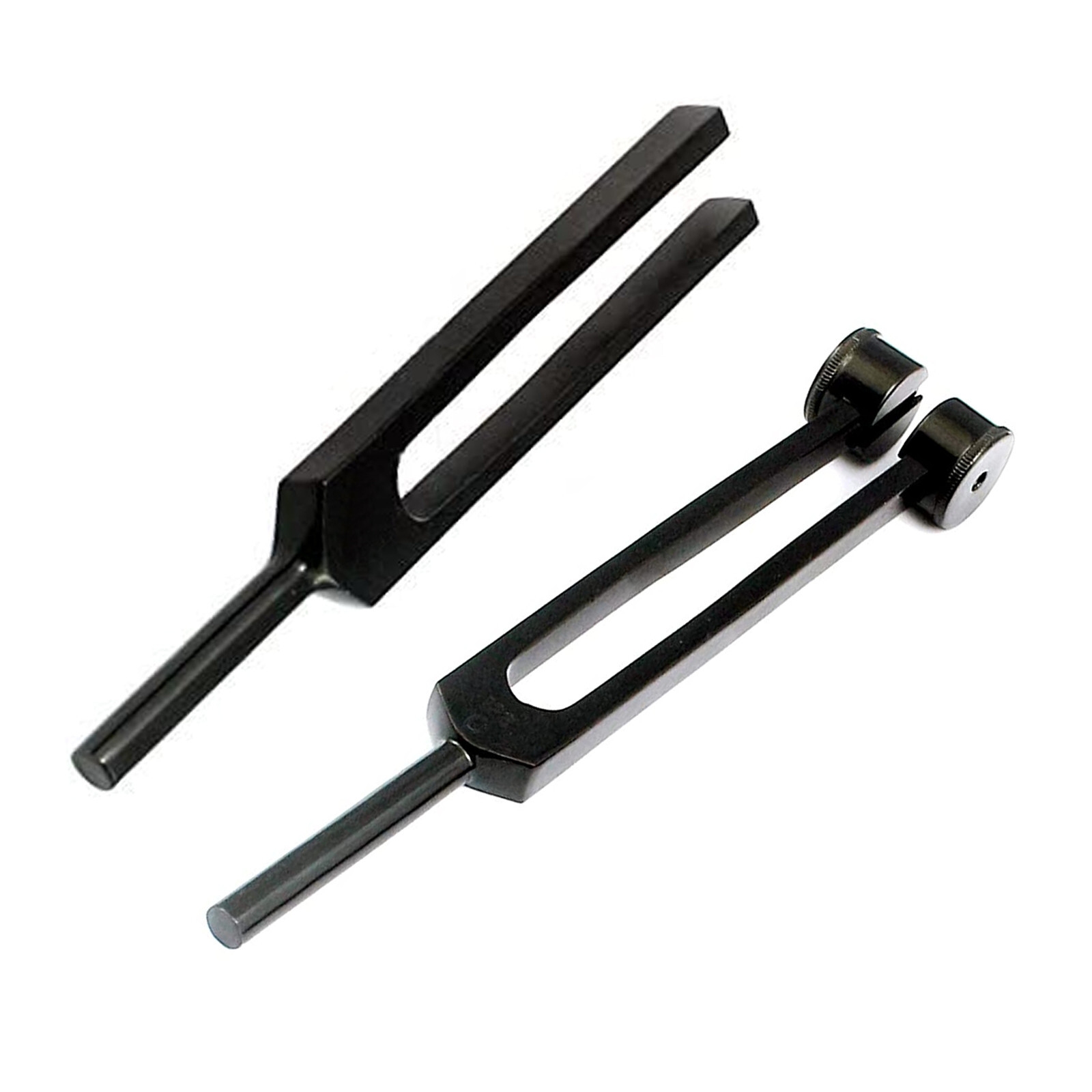 Full Black Tuning Fork Set Of 2 Pieces Medical Surgical Diagnostic Instruments