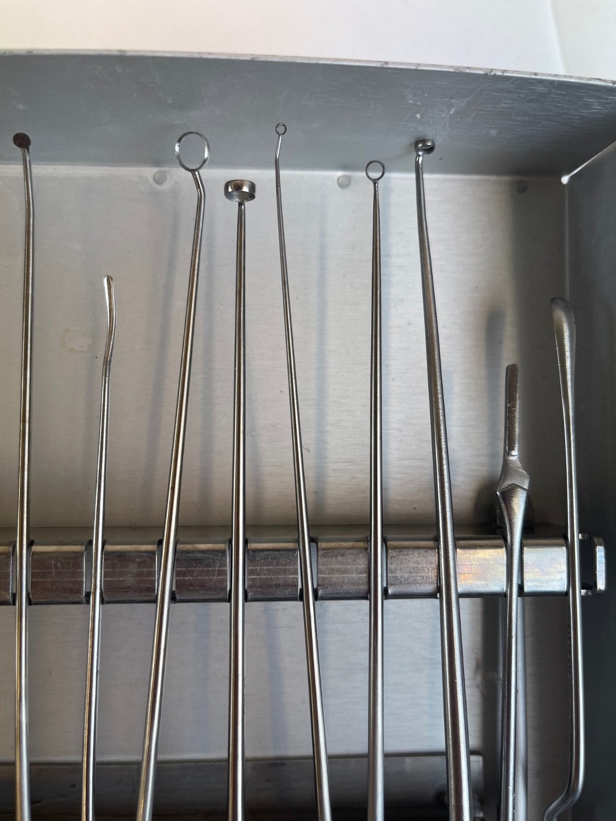 20 Piece V. Mueller Transphenoidal Dissector Instrument Set w/ Case Neurology