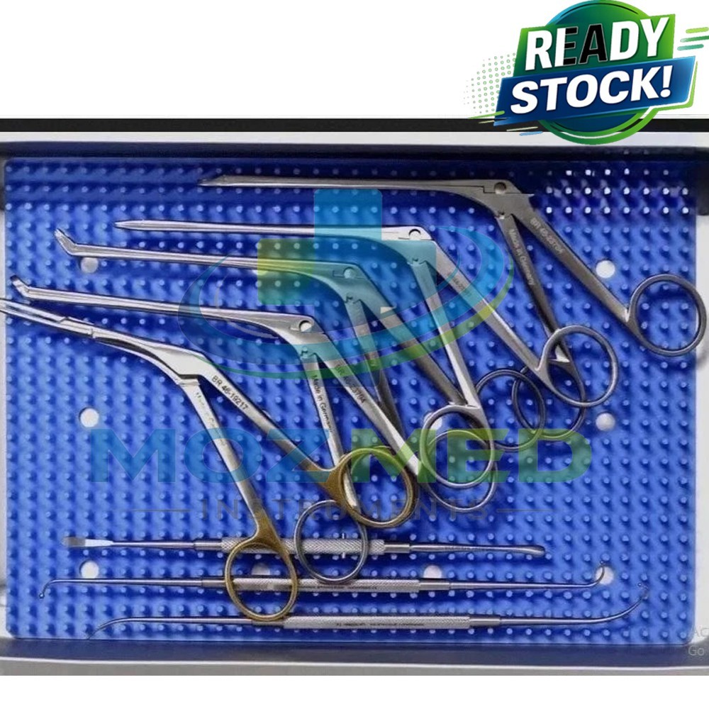 10 Pcs Minor Fess instruments set Endoscopic Sinus surgery ENT Surgical Set
