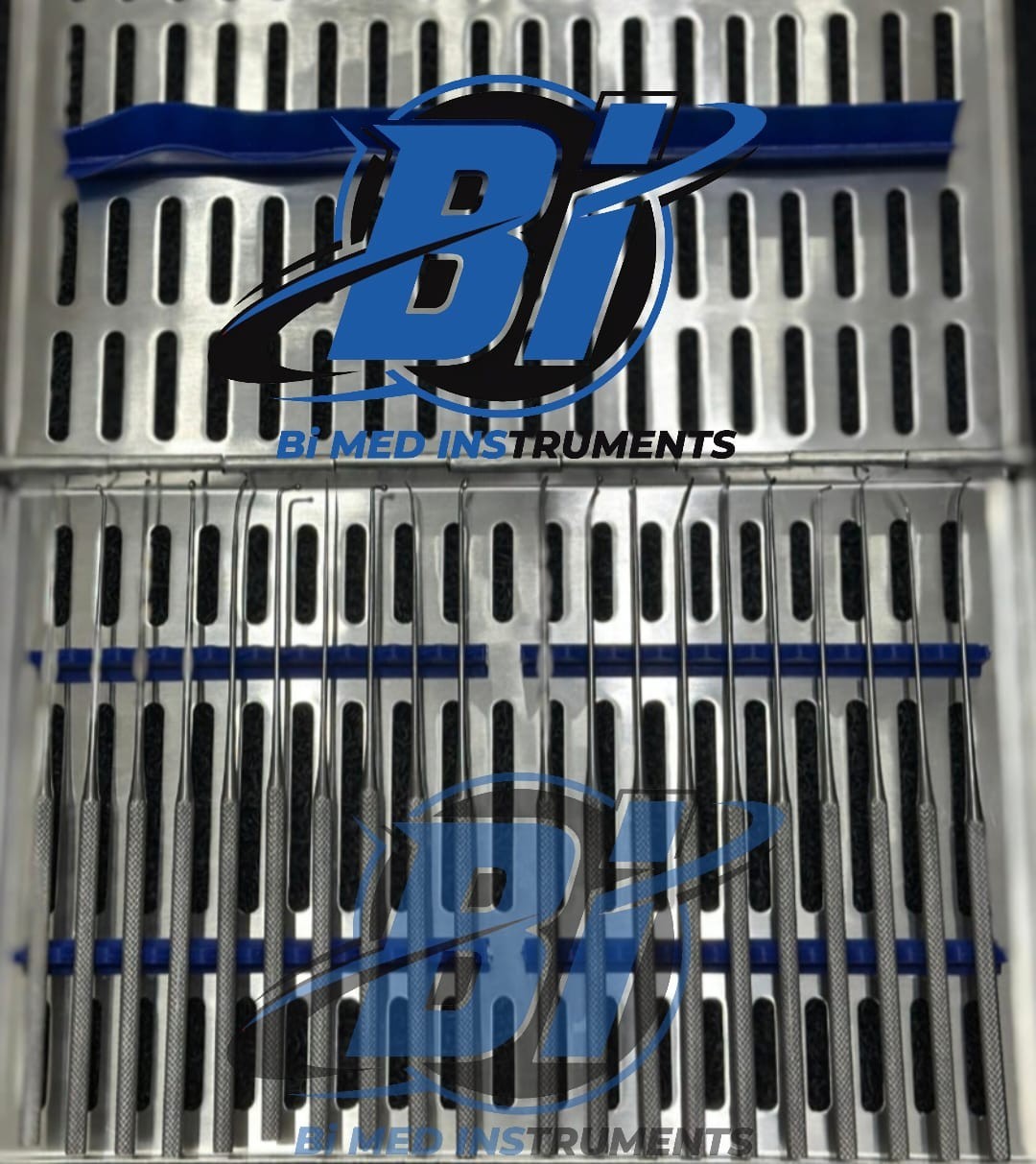 Rhoton Micro Dissector Expanded Set 20 Pcs Neurosurgery High Quality Instrument