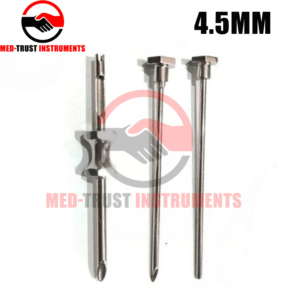 HRT Trocar 4.5 mm Hormone Replacement Pellet Insertion Kit 1 Set