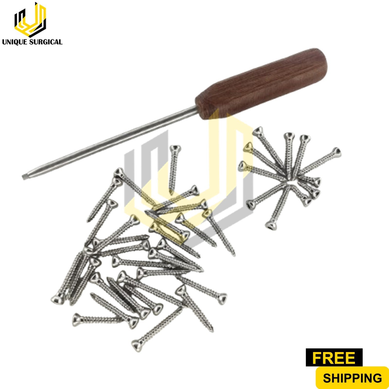 Cortical Srew 3.5mm Self Tapping Stainless Steel Set Of 200 Pcs Orthopedics