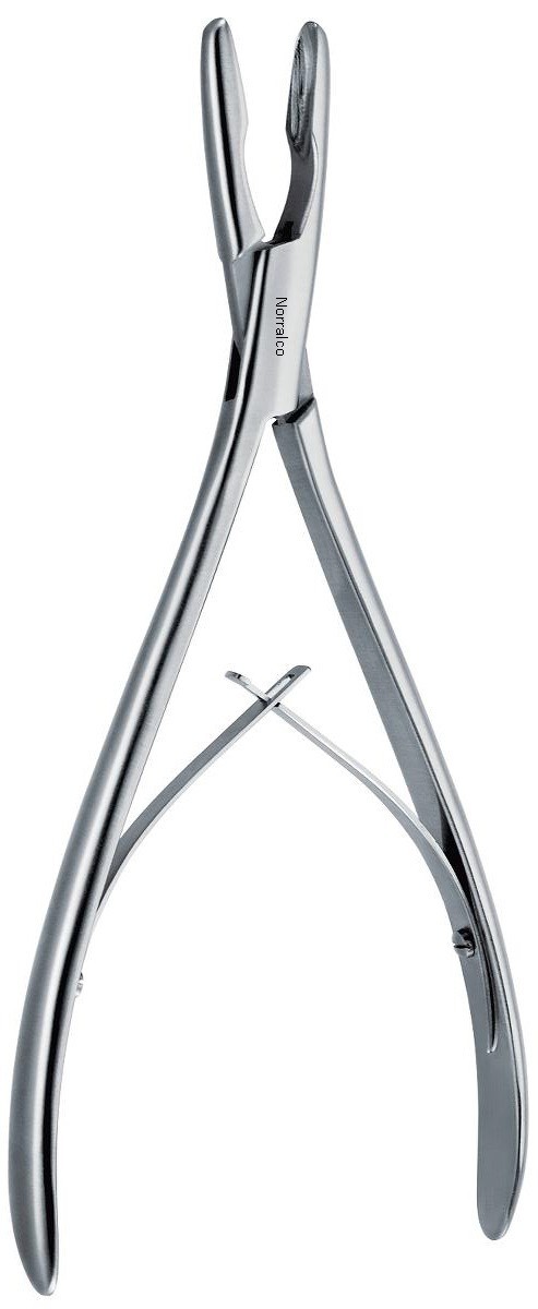 Adson Cranial Rongeur, 8″, Straight Cup Jaws, 7 mm x 13 mm Bite, Premium