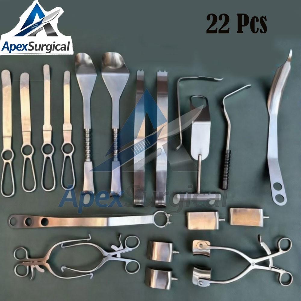 Shoulder Surgery Retractor System, German Steel Orthopedic instruments Set 22Pcs