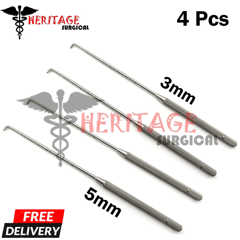 3mm and 5mm New 4 Pcs Arthroscopy Probe Surgical instruments