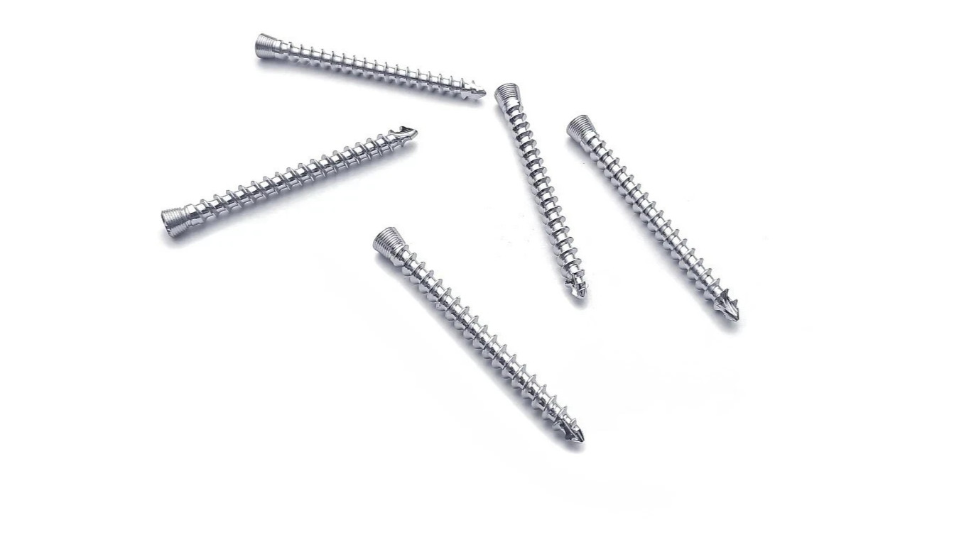 Veterinary 5.0mm LCP Cancellous Screw 100pcs Surgical Instrument SS