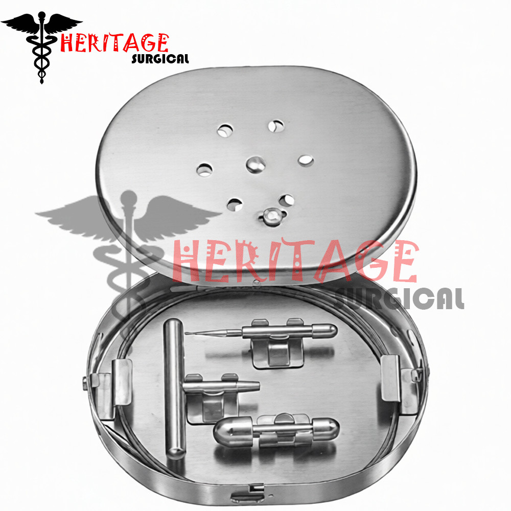 Nabatoff Vein Stripper Complete Set Surgical Instruments