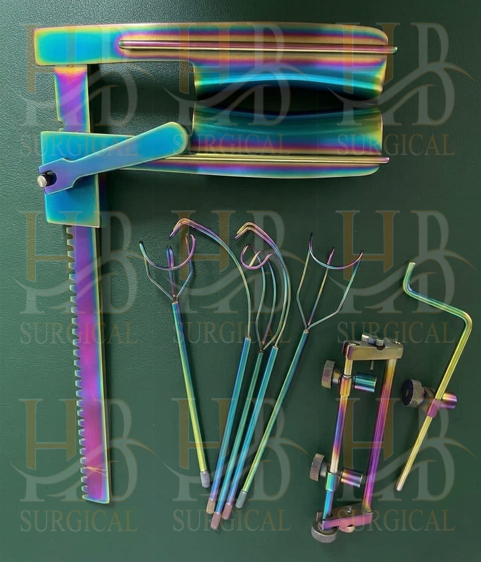 Premium Quality Cooley Cosgrove Mitral Valve Retractor Complete Surgical Set
