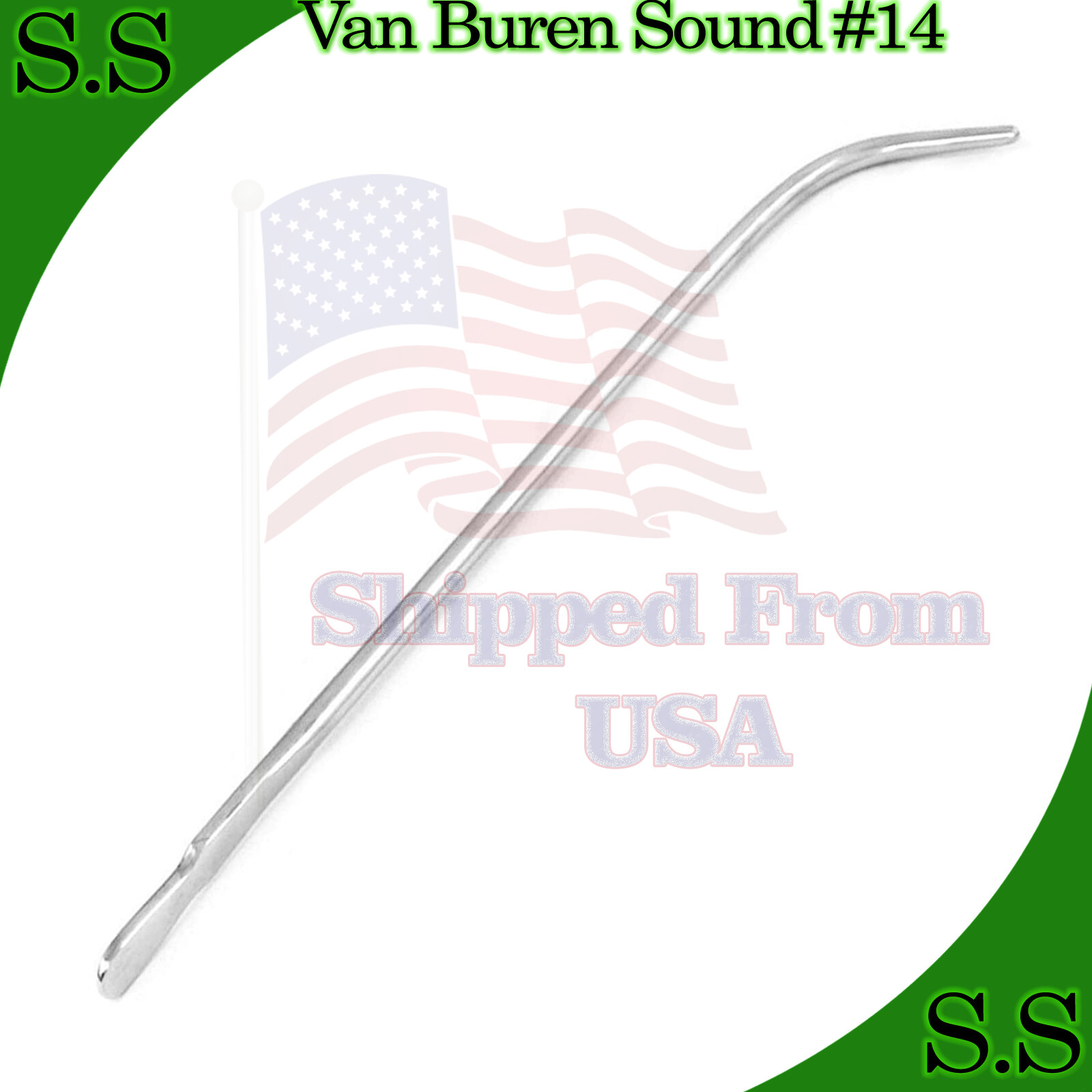 Van Buren Sound #14 Ob/Gyn Urology Surgical Instruments