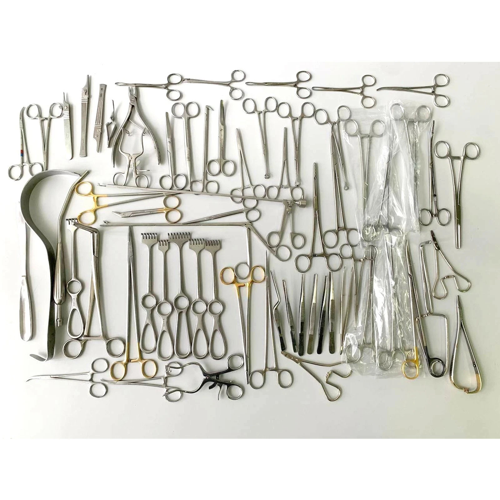 Lot of 65 various surgical instruments Medical Tools, Aesculap, Karl Storz, etc