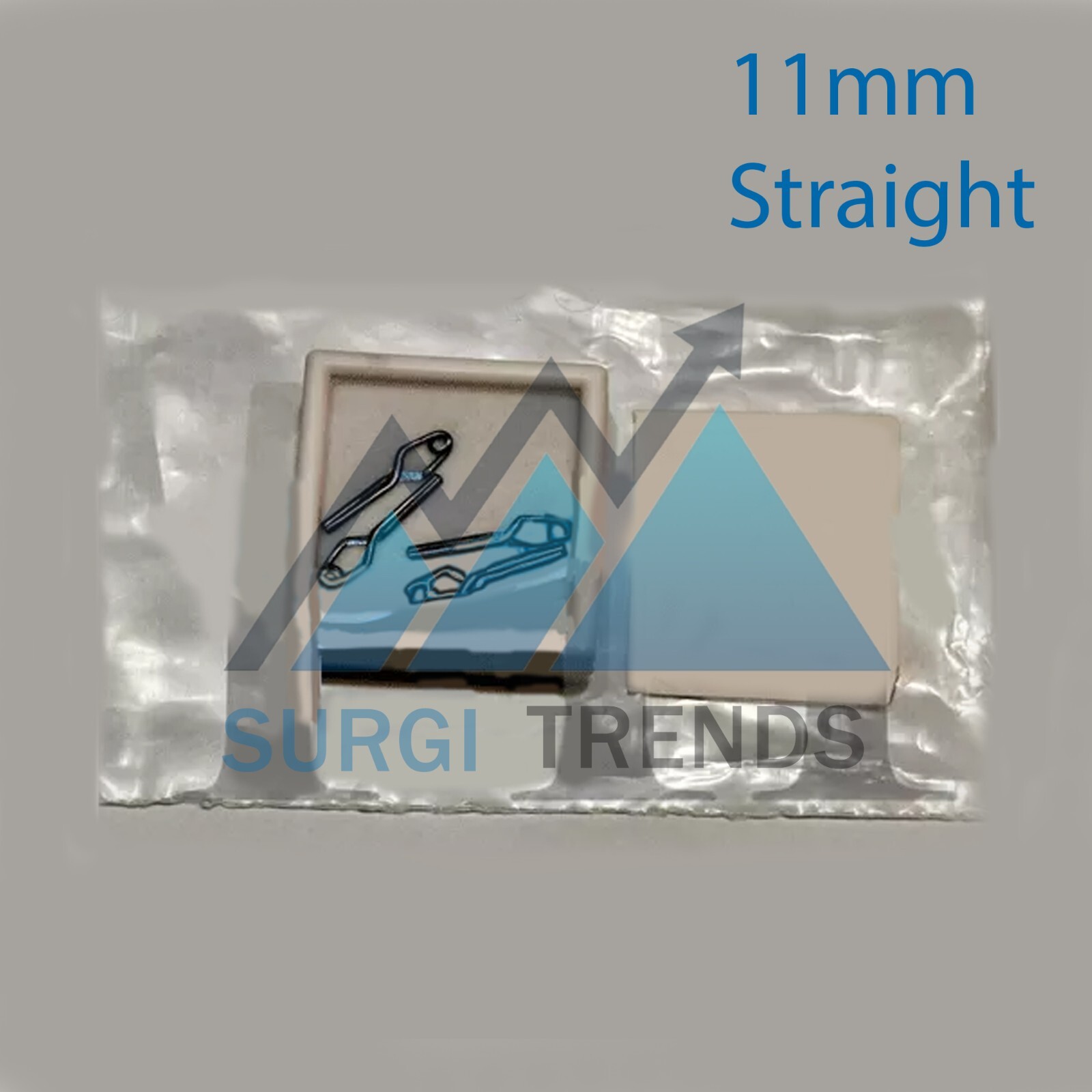 Aneurysm clips Neurosurgery 11mm Straight 4-pcs Set In titanium Premium Quality