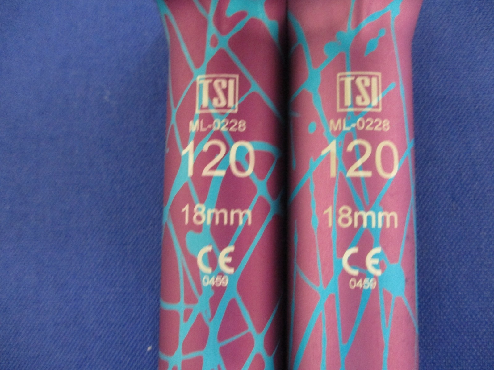Tedan PHANTOM ML RETRACTOR BLADES (L&R), BEVELED, 18MM DIA. X 120MM, PURPLE SPLA