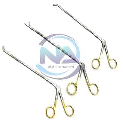 Laminectomy Intervertebral Disc Rongeur Set Down, Straight, Up 3 mm x 22 cm 3pcs