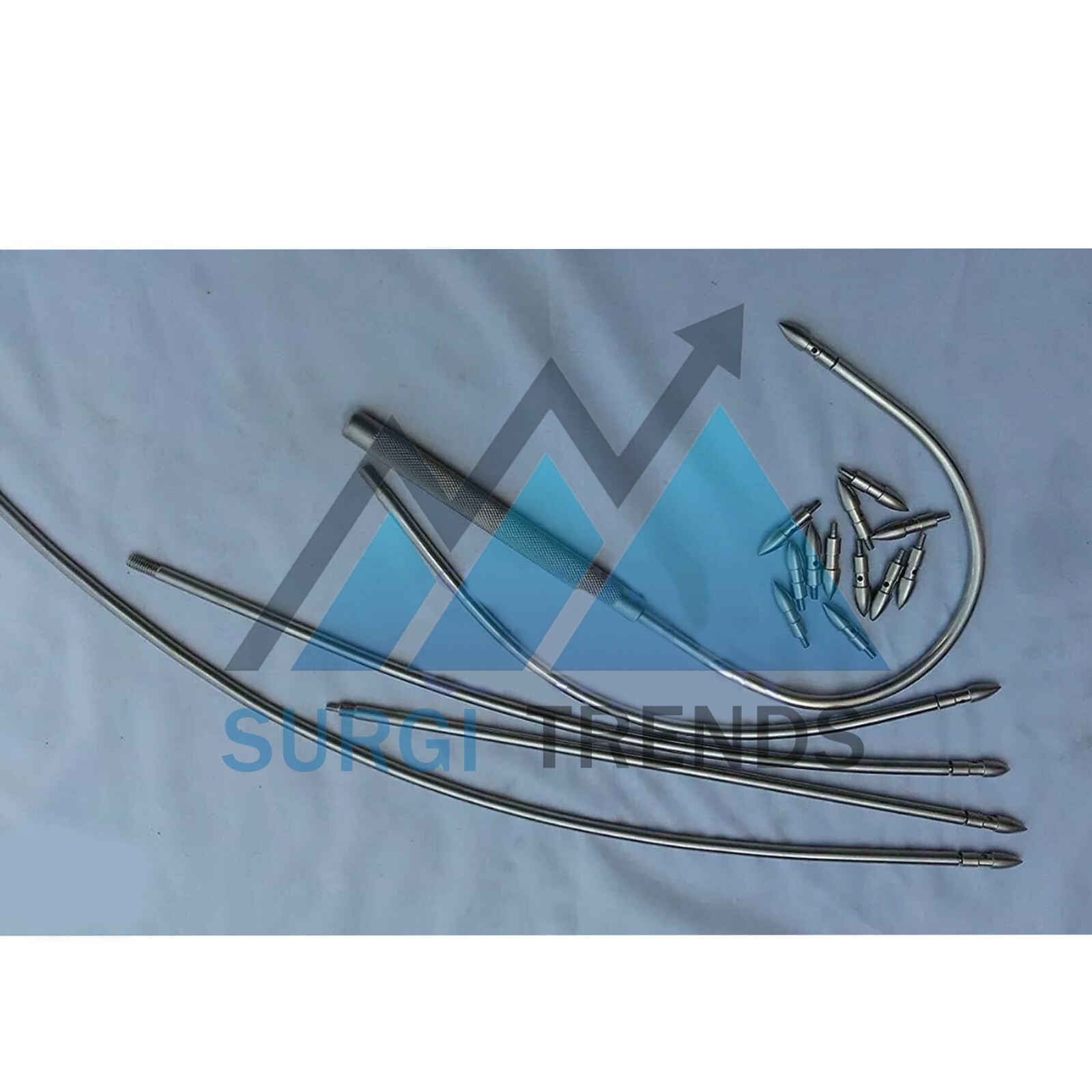 Vascular Set Fistula Tunneler Set of 17 PCS Surgical Instruments