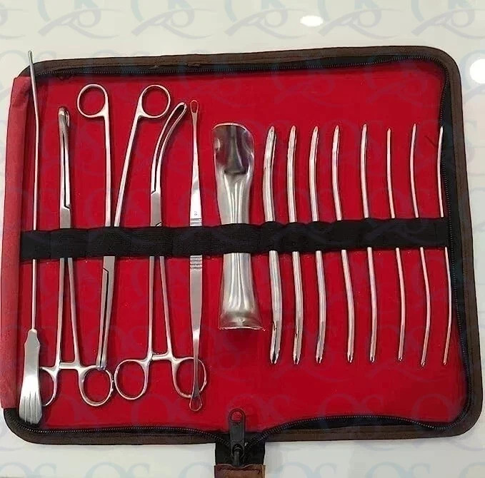 14 Pcs Gynecology Surgery Set Best Quality Reusable Instruments